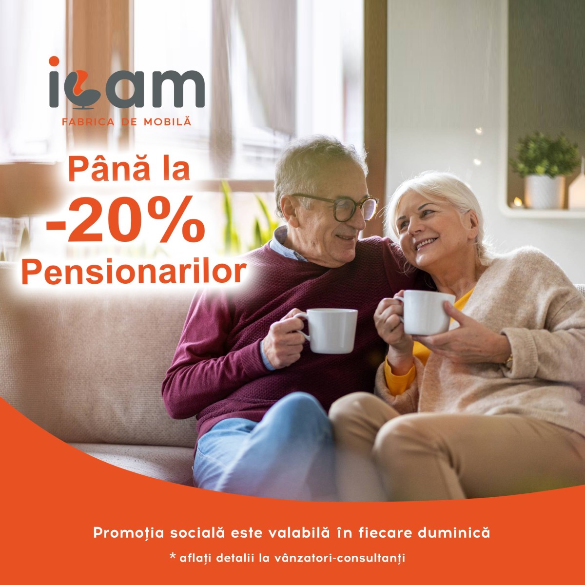 Специальное социальное предложение для пенсионеров в "ИКАМ"! Скидки до -20%