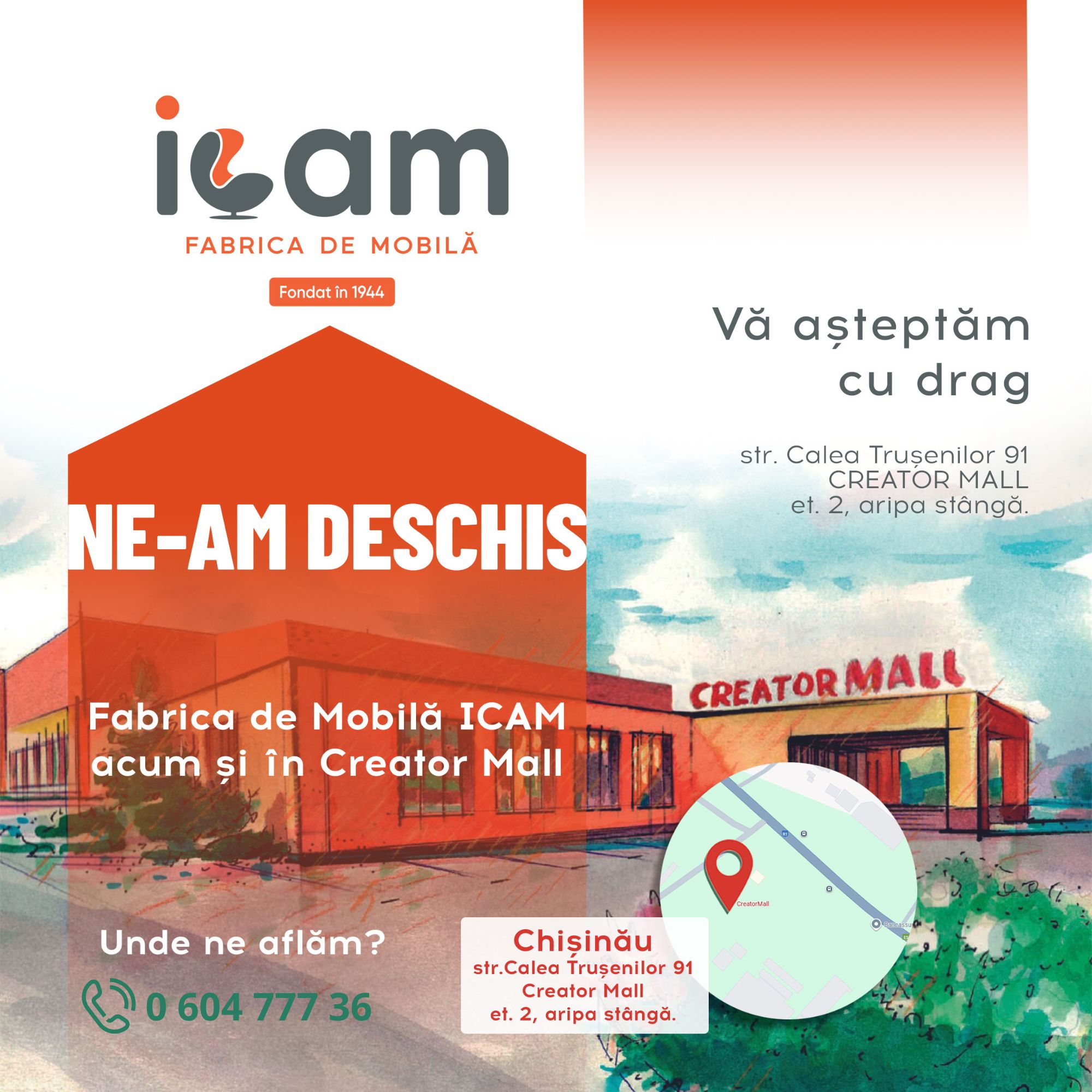Fabrica de mobilă ICAM se extinde