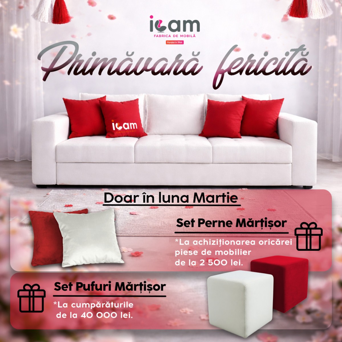 🎁Подарки весь март только в ICAM❗