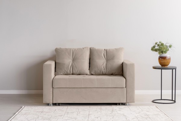 Canapea extensibilă BEORN 1200, 1540x940x850 mm, suprafața dormit 1200x2000 mm