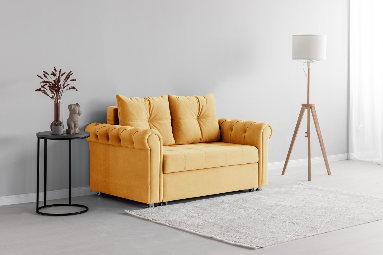 Canapea extensibilă MONRO 1200, 1650x970x850 mm, suprafața dormit 1200x2000 mm
