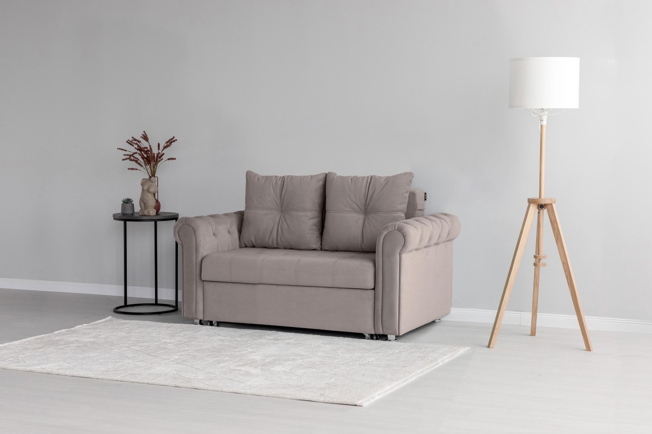 Canapea extensibilă MONRO 1200, 1650x970x850 mm, suprafața dormit 1200x2000 mm
