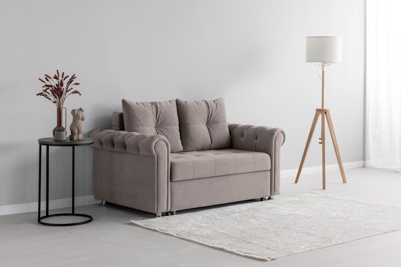 Canapea extensibilă MONRO 1200, 1650x970x850 mm, suprafața dormit 1200x2000 mm