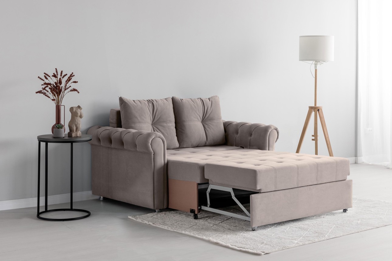 Canapea extensibilă MONRO 1200, 1650x970x850 mm, suprafața dormit 1200x2000 mm