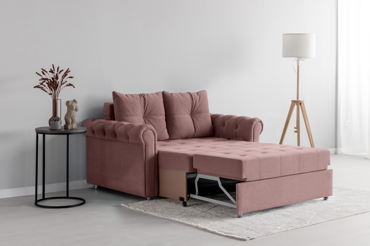 Canapea extensibilă MONRO 1200, 1650x970x850 mm, suprafața dormit 1200x2000 mm