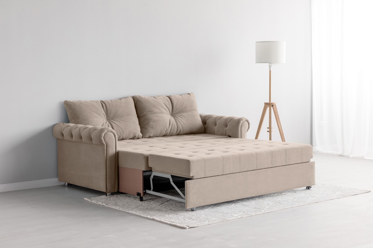 Canapea extensibilă MONRO 1800, 2250x970x850 mm, suprafața dormit 1800x2000 mm