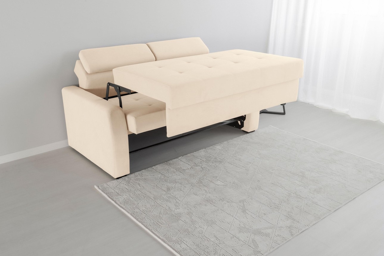 Canapea extensibilă PALERMO 1600, 1940x1100x900 mm, suprafața dormit 1600x2040 mm