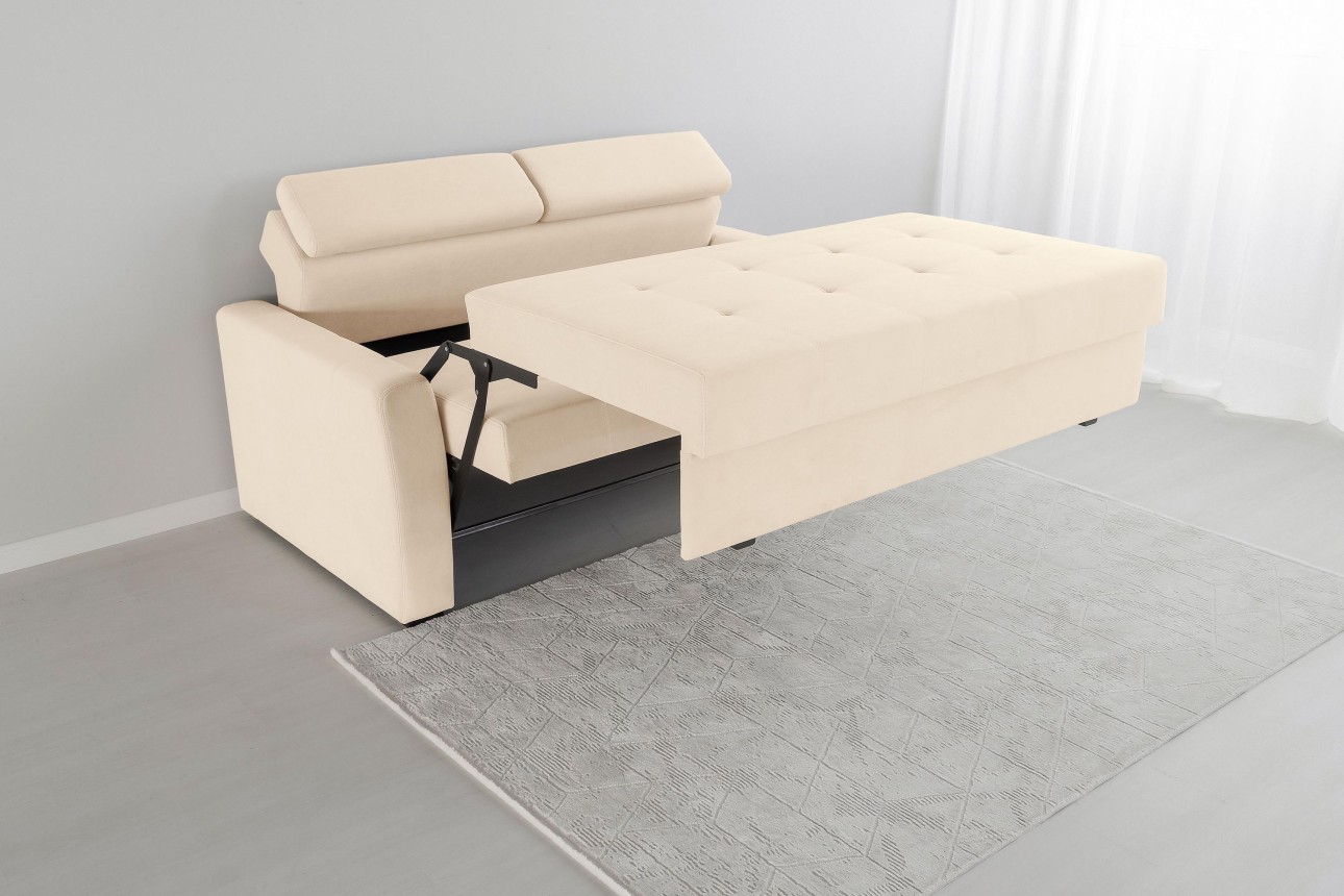 Canapea extensibilă PALERMO 1600, 1940x1100x900 mm, suprafața dormit 1600x2040 mm
