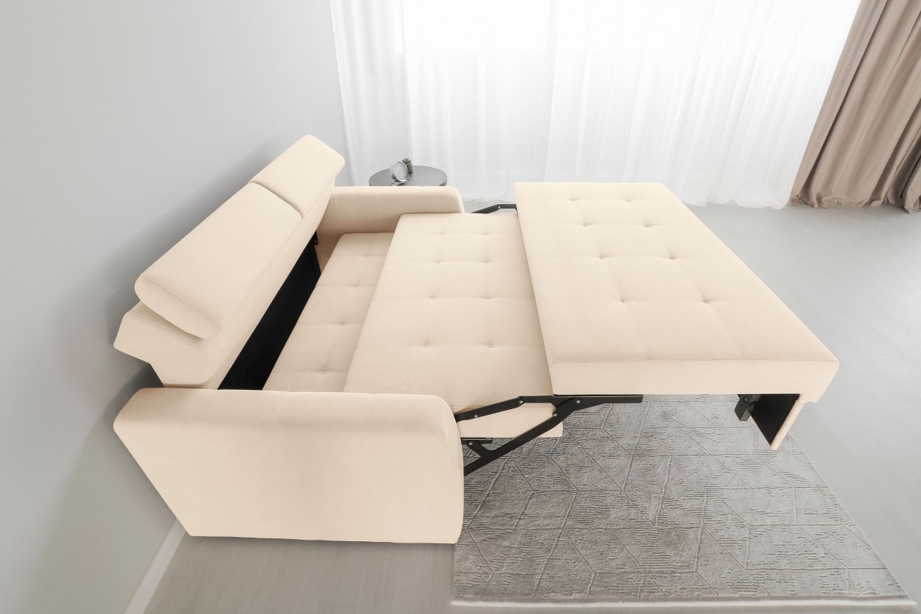 Canapea extensibilă PALERMO 1600, 1940x1100x900 mm, suprafața dormit 1600x2040 mm