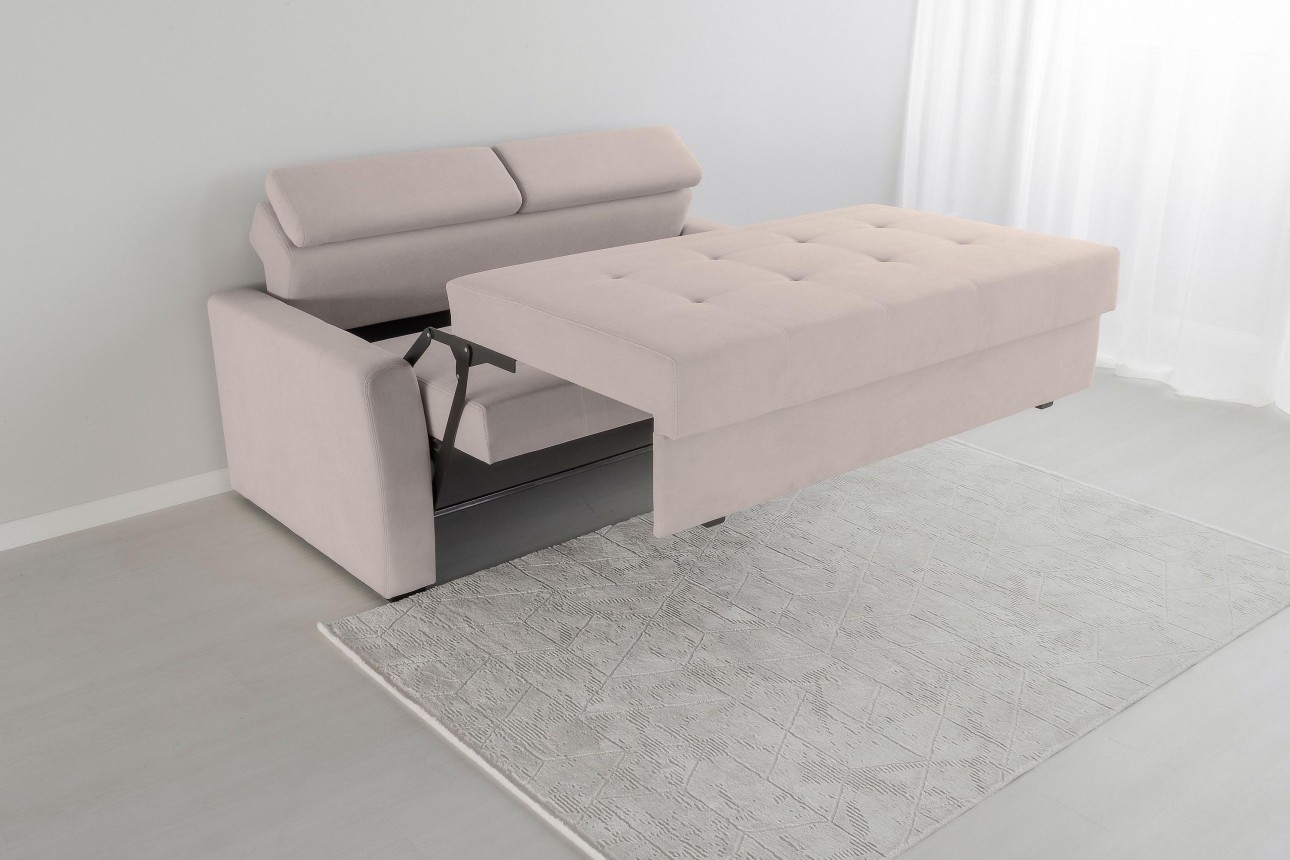 Canapea extensibilă PALERMO 1600, 1940x1100x900 mm, suprafața dormit 1600x2040 mm