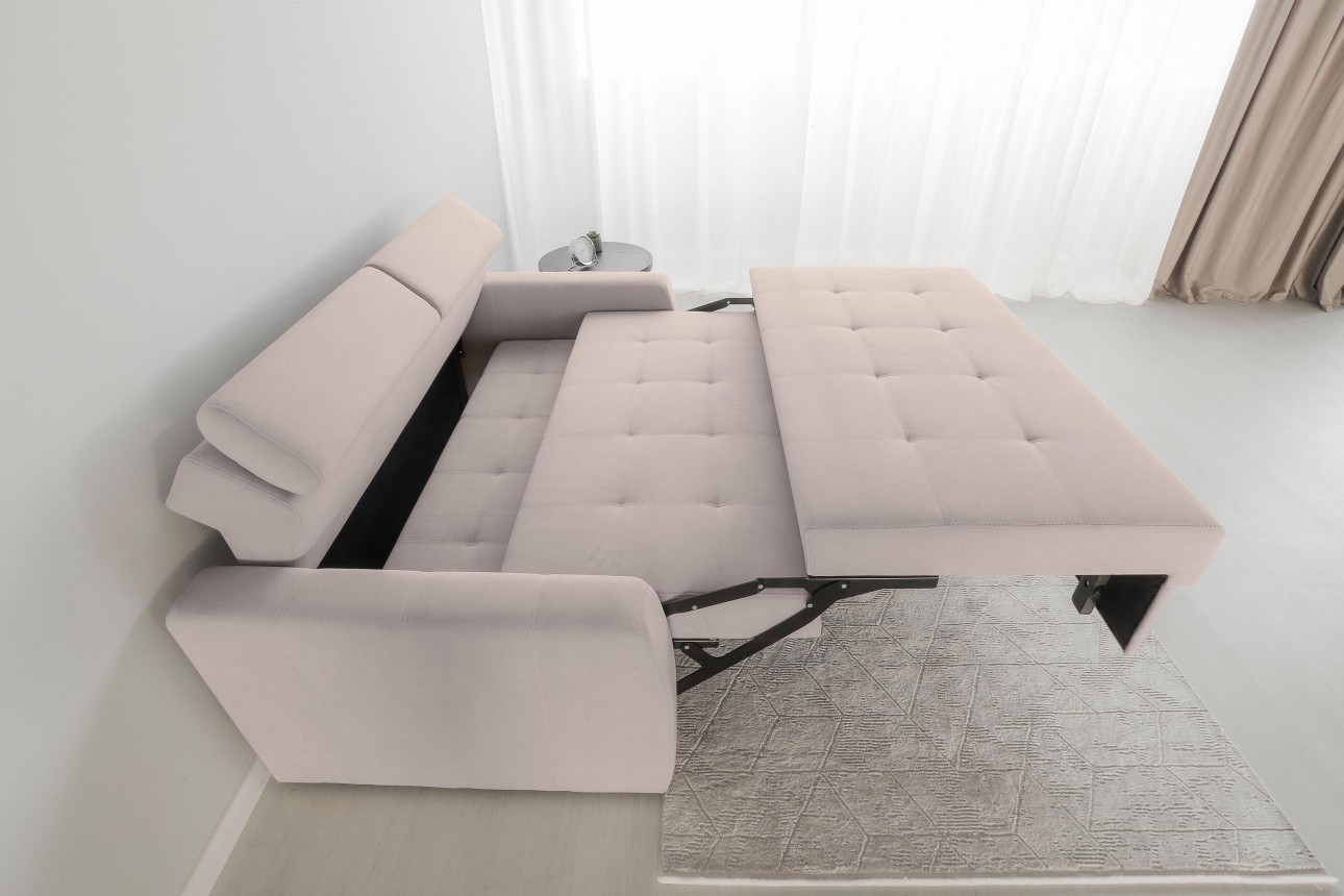 Canapea extensibilă PALERMO 1600, 1940x1100x900 mm, suprafața dormit 1600x2040 mm