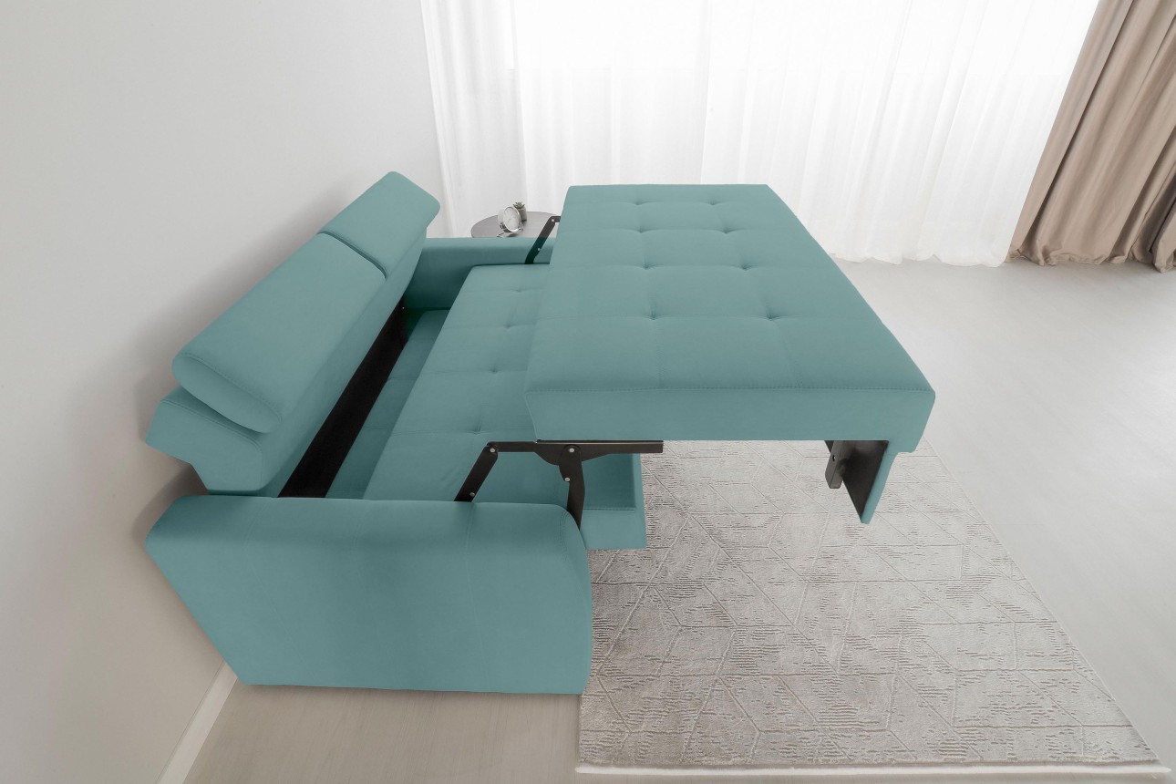Canapea extensibilă PALERMO 1600, 1940x1100x900 mm, suprafața dormit 1600x2040 mm