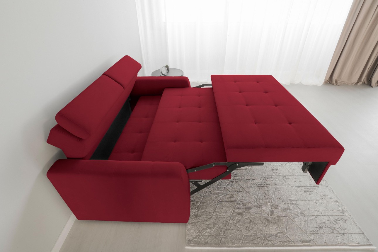 Canapea extensibilă PALERMO 1600, 1940x1100x900 mm, suprafața dormit 1600x2040 mm