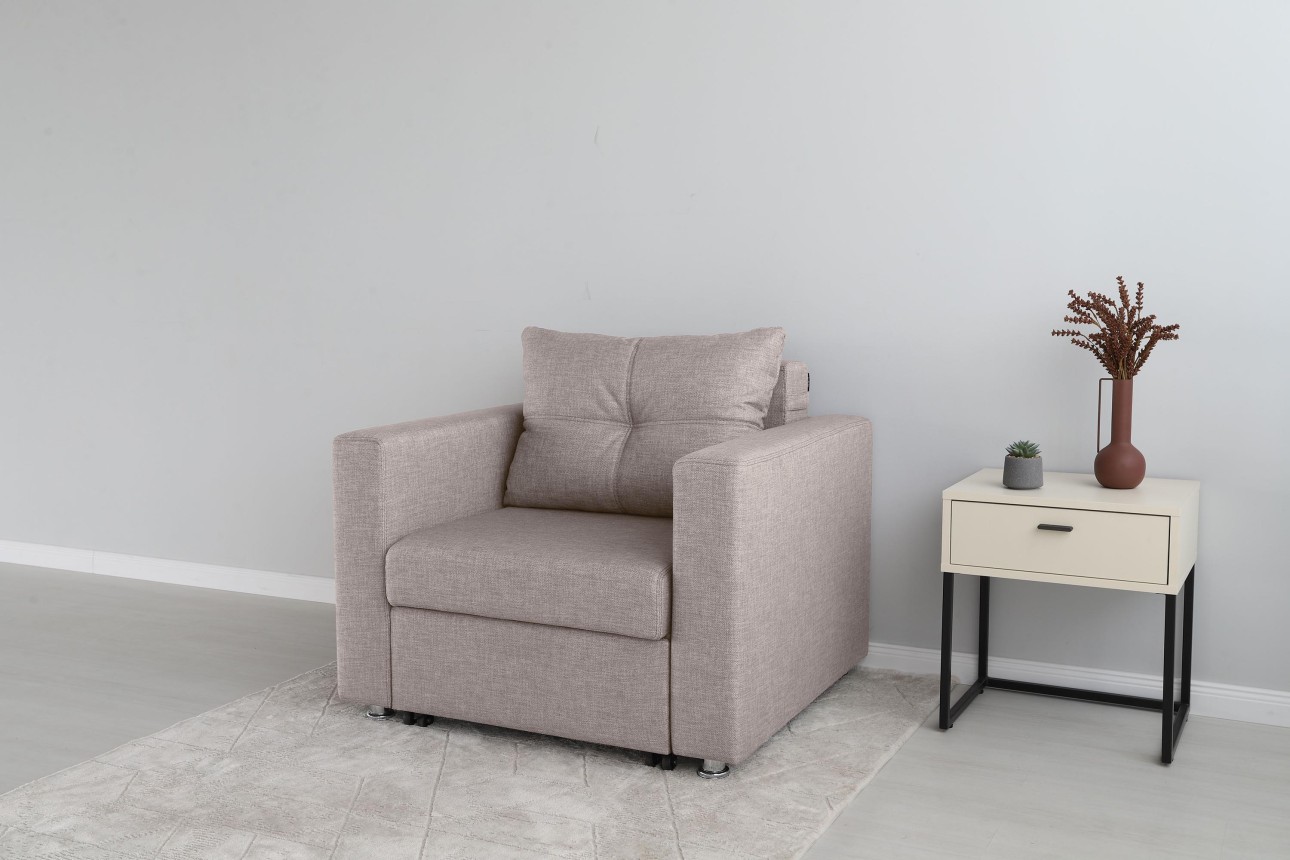 Fotoliu extensibil  BEORN 700, 1040x950x850 mm, suprafața dormit 700x2000 mm