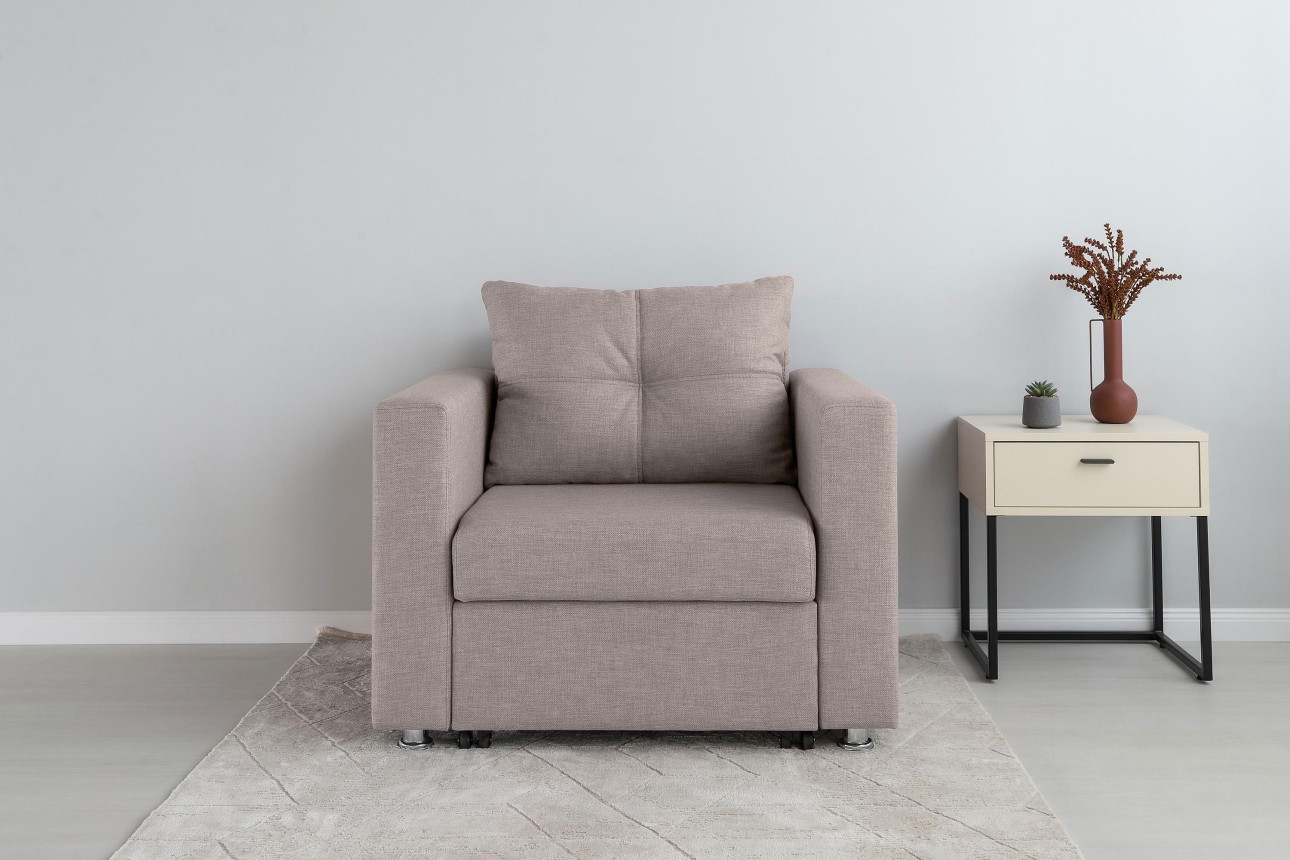 Fotoliu extensibil  BEORN 700, 1040x950x850 mm, suprafața dormit 700x2000 mm