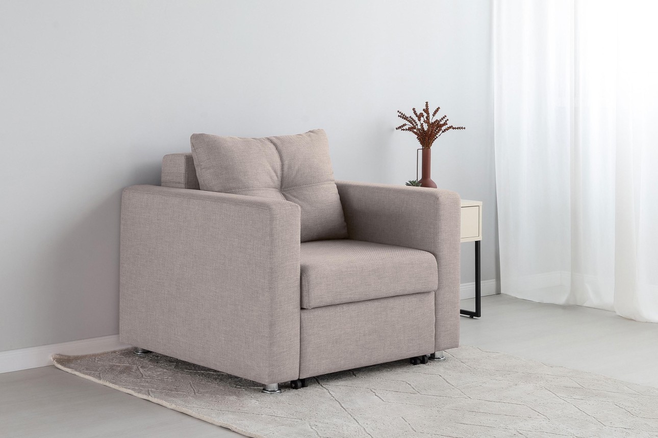 Fotoliu extensibil  BEORN 700, 1040x950x850 mm, suprafața dormit 700x2000 mm