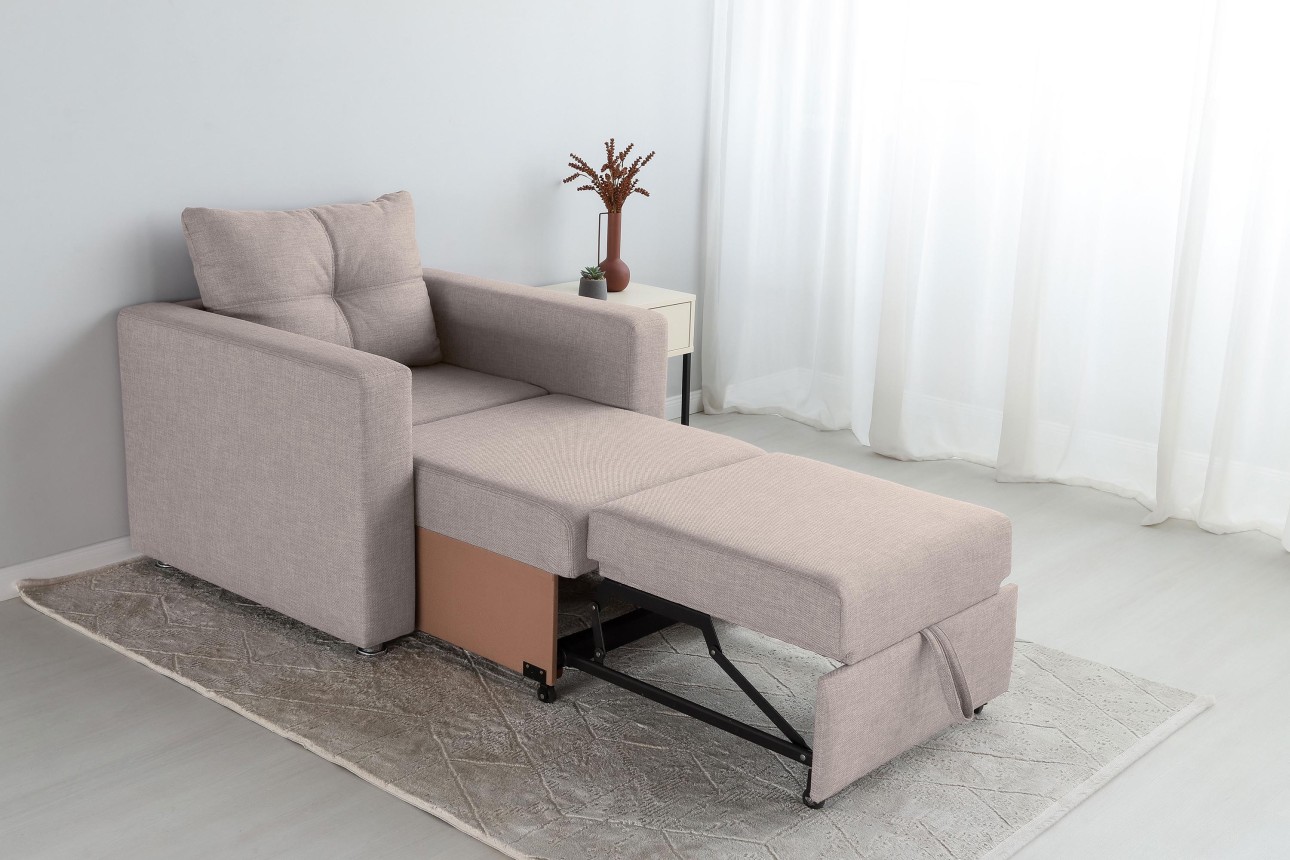Fotoliu extensibil  BEORN 700, 1040x950x850 mm, suprafața dormit 700x2000 mm