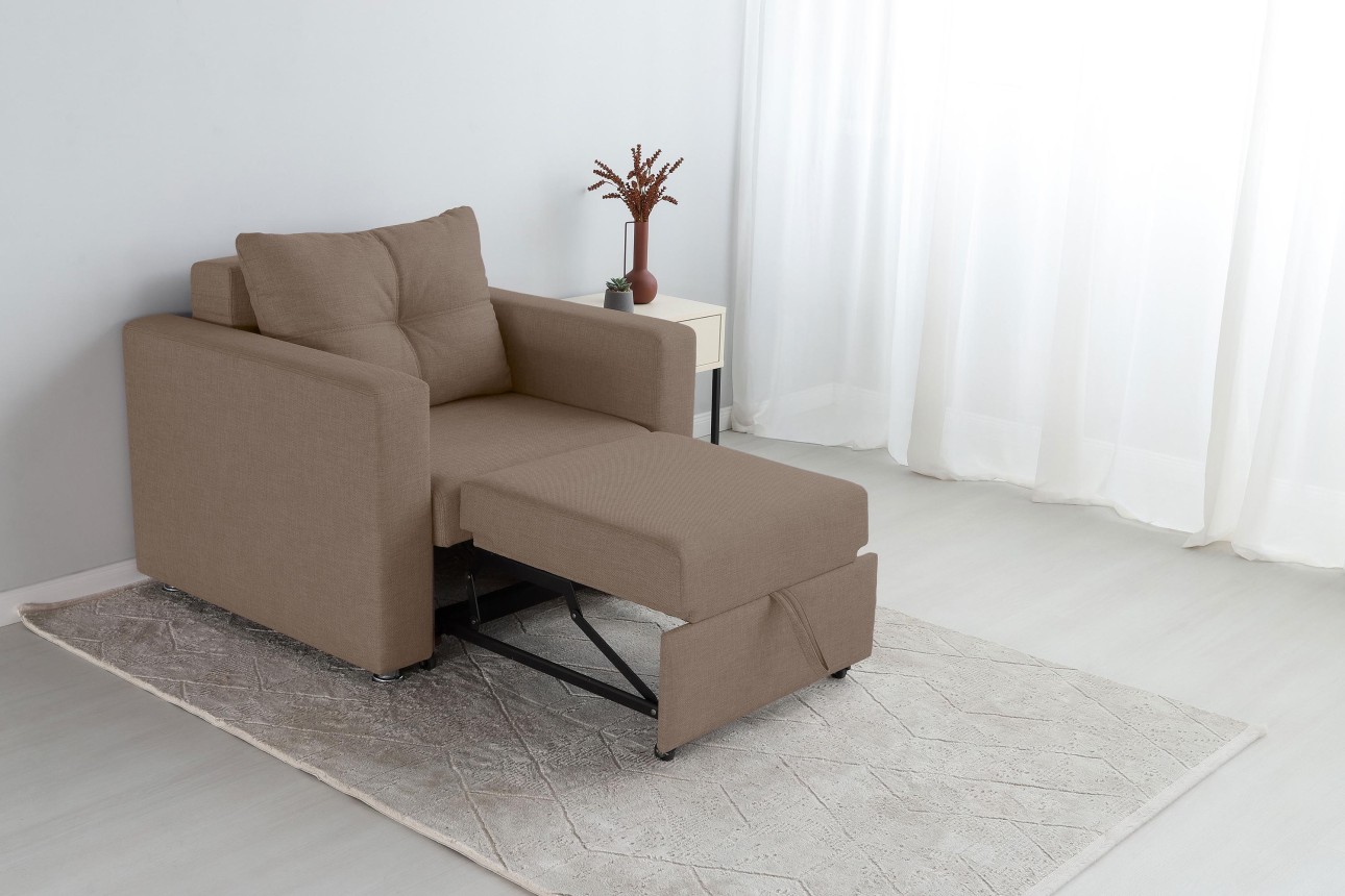 Fotoliu extensibil  BEORN 700, 1040x950x850 mm, suprafața dormit 700x2000 mm