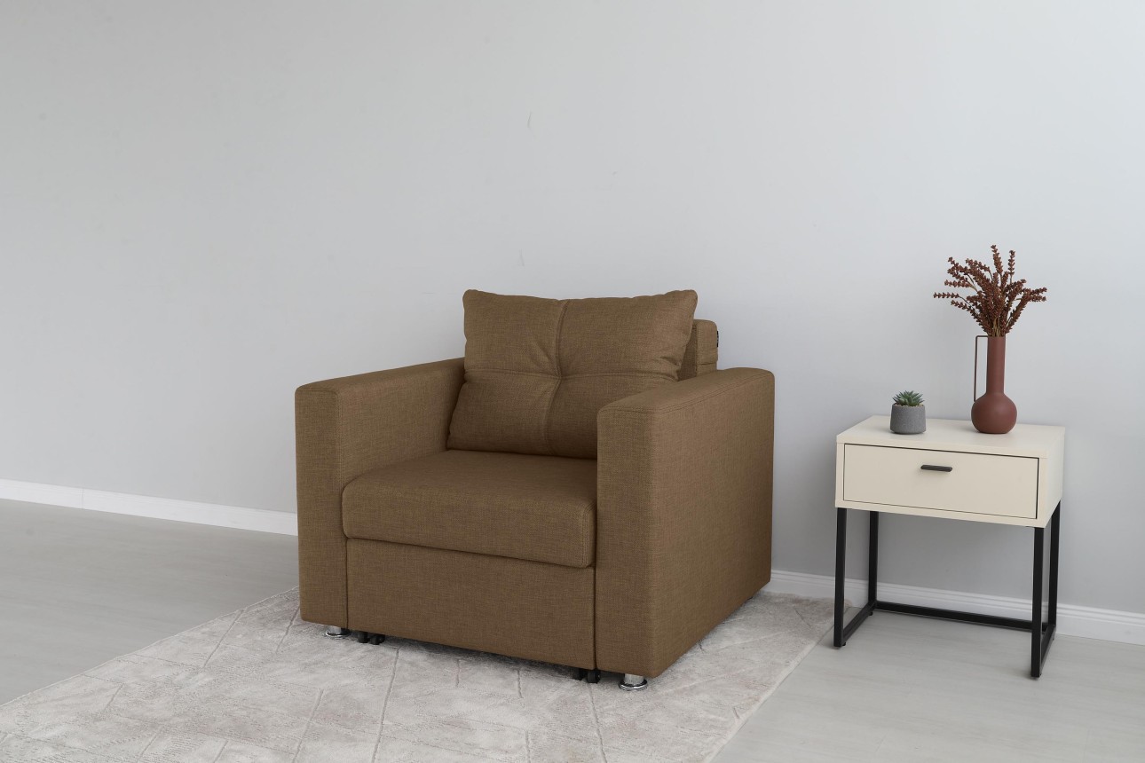 Fotoliu extensibil  BEORN 700, 1040x950x850 mm, suprafața dormit 700x2000 mm