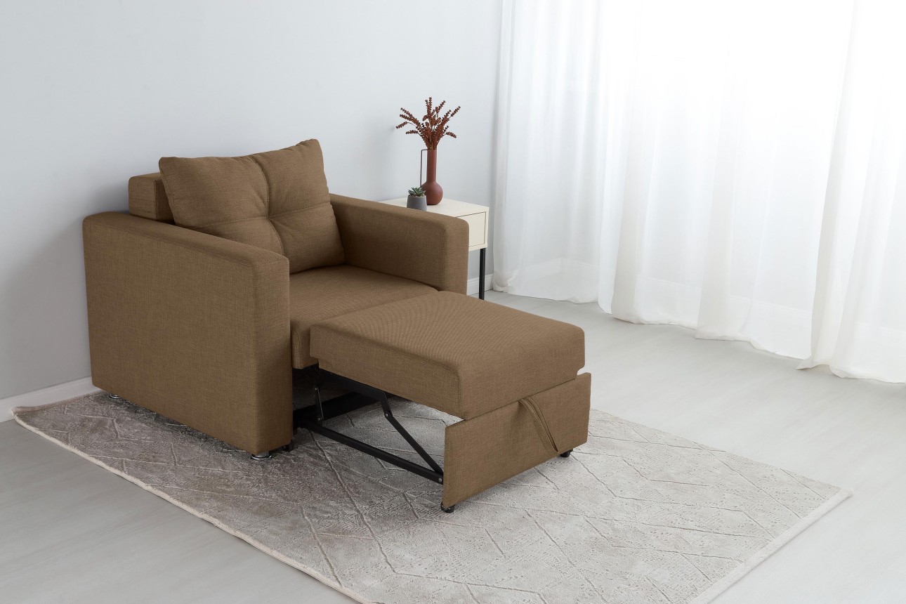 Fotoliu extensibil  BEORN 700, 1040x950x850 mm, suprafața dormit 700x2000 mm