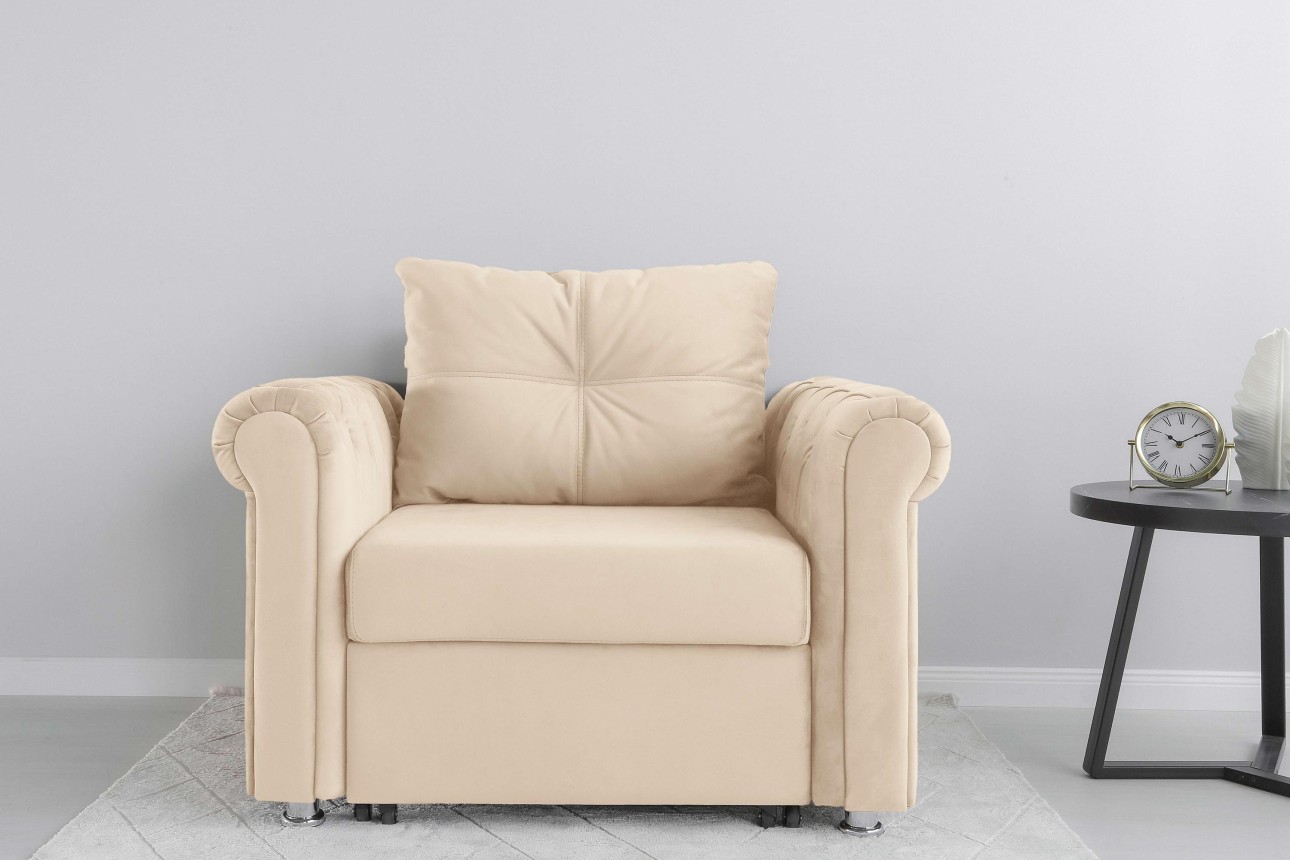 Fotoliu extensibil MONRO 700, 1150x970x850 mm, suprafața dormit 700x2000 mm