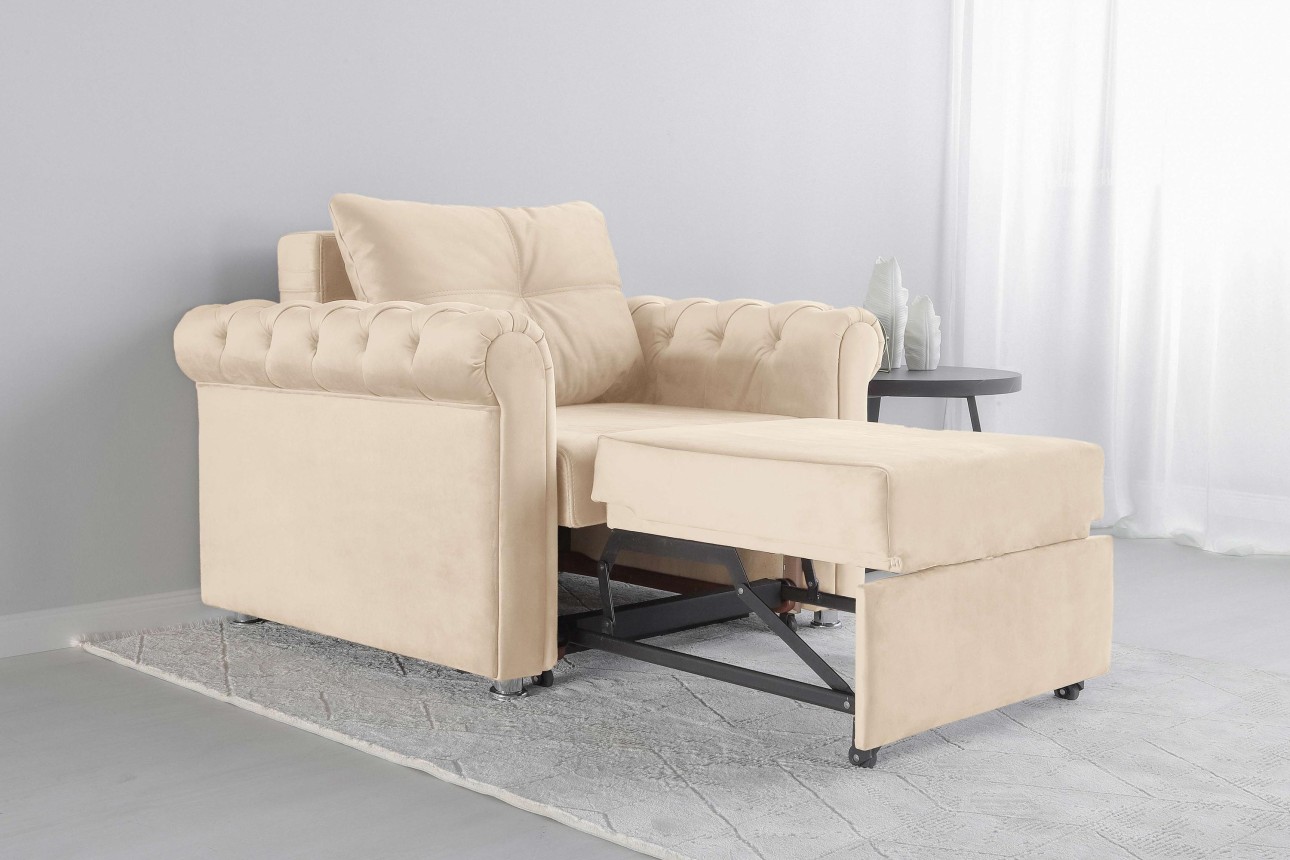 Fotoliu extensibil MONRO 700, 1150x970x850 mm, suprafața dormit 700x2000 mm