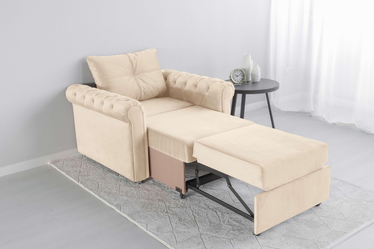 Fotoliu extensibil MONRO 700, 1150x970x850 mm, suprafața dormit 700x2000 mm