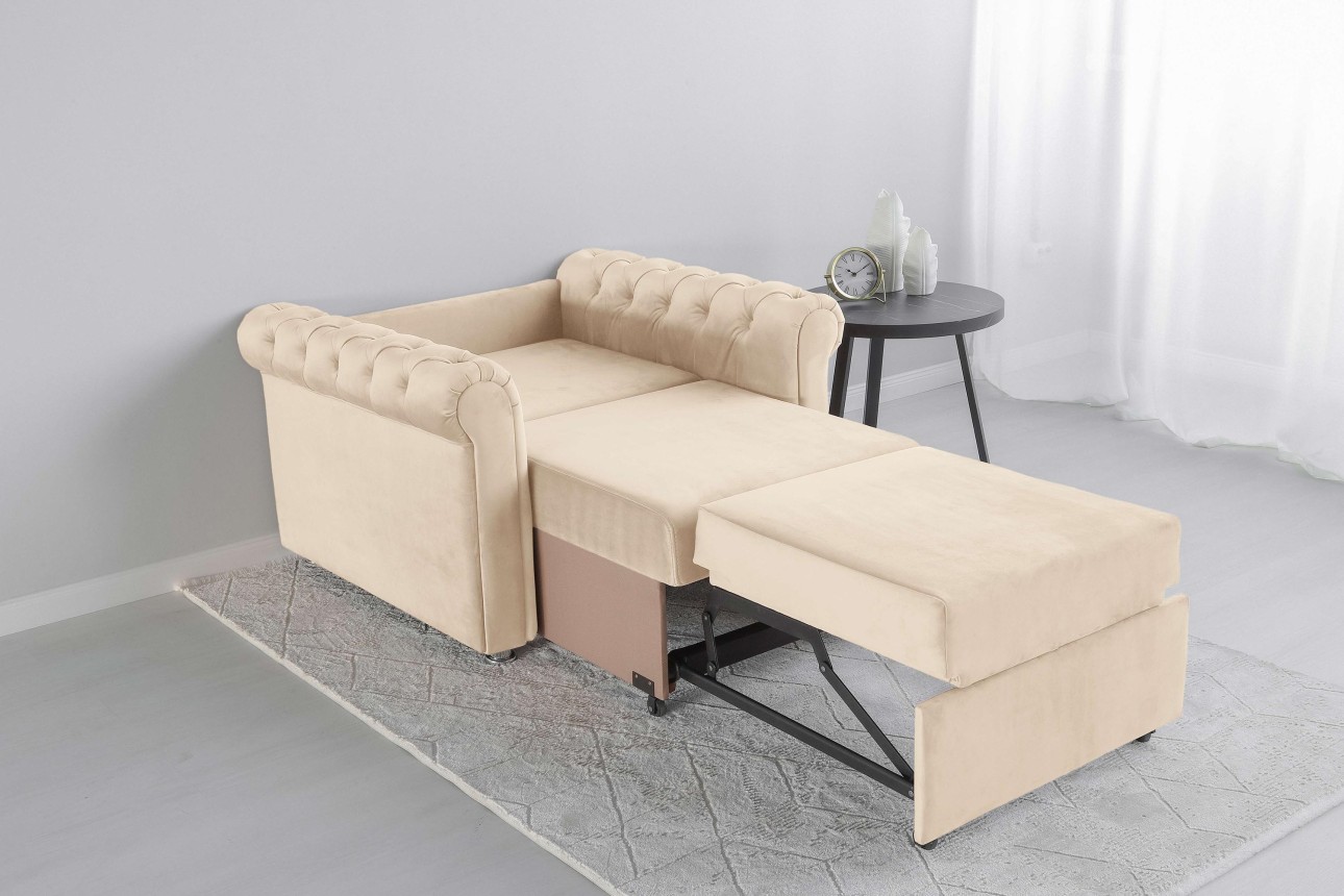 Fotoliu extensibil MONRO 700, 1150x970x850 mm, suprafața dormit 700x2000 mm