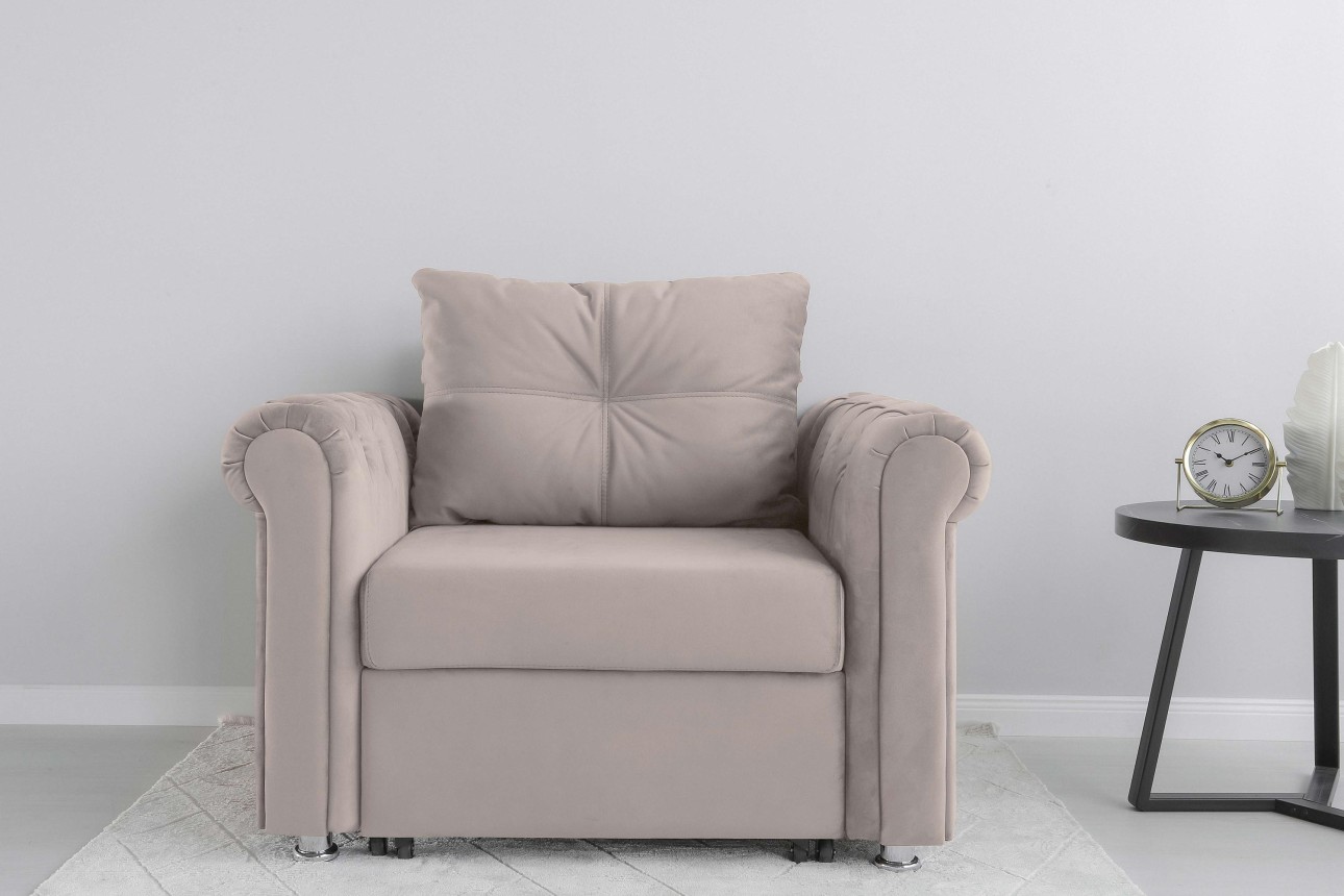 Fotoliu extensibil MONRO 700, 1150x970x850 mm, suprafața dormit 700x2000 mm