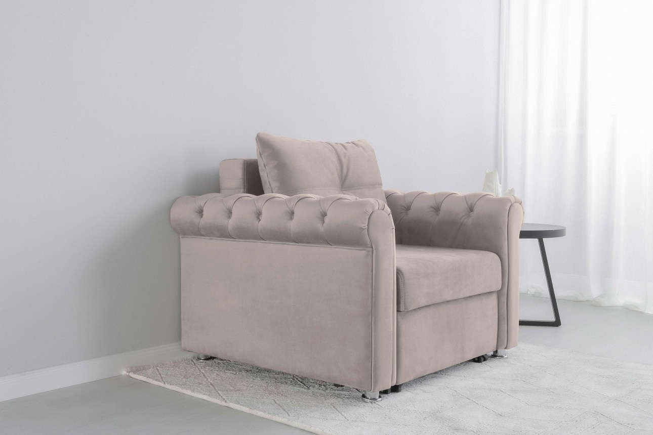Fotoliu extensibil MONRO 700, 1150x970x850 mm, suprafața dormit 700x2000 mm