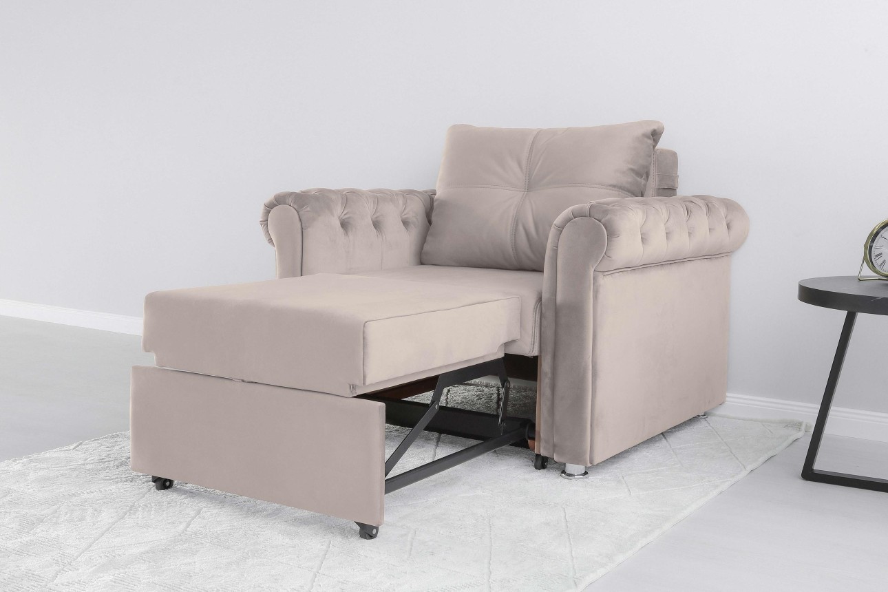 Fotoliu extensibil MONRO 700, 1150x970x850 mm, suprafața dormit 700x2000 mm