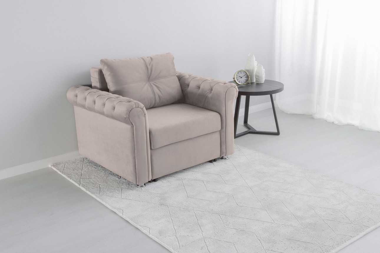 Fotoliu extensibil MONRO 700, 1150x970x850 mm, suprafața dormit 700x2000 mm