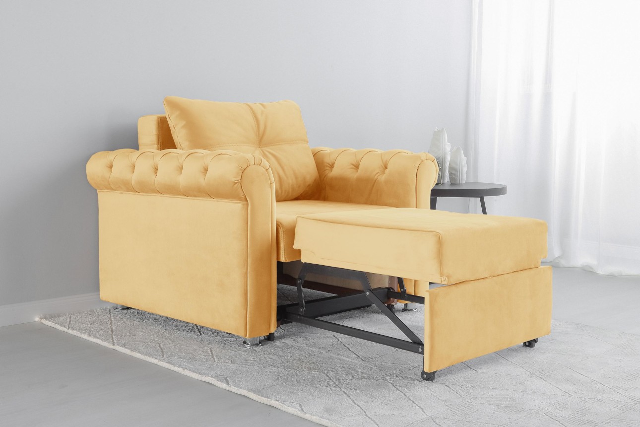 Fotoliu extensibil MONRO 700, 1150x970x850 mm, suprafața dormit 700x2000 mm
