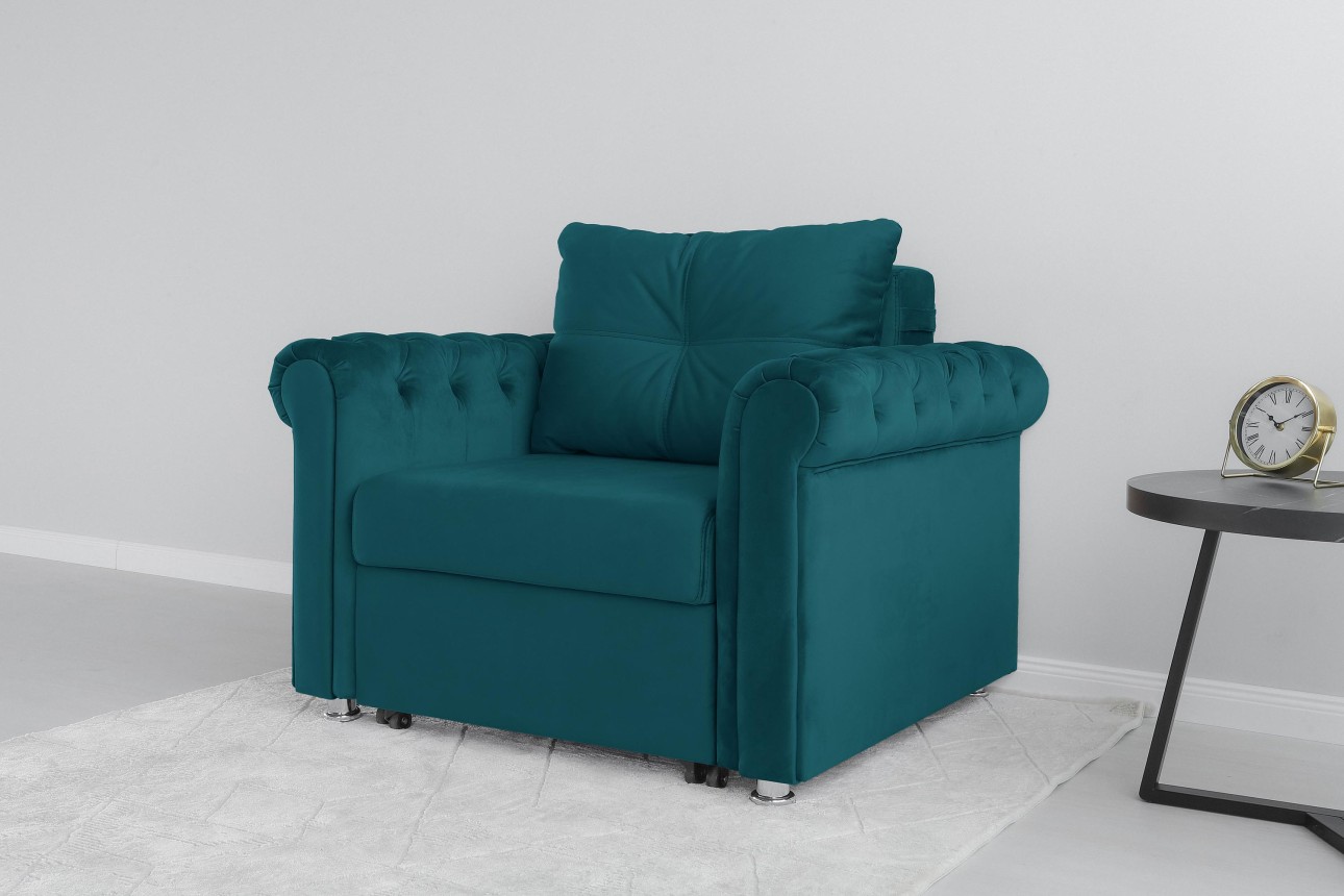 Fotoliu extensibil MONRO 700, 1150x970x850 mm, suprafața dormit 700x2000 mm