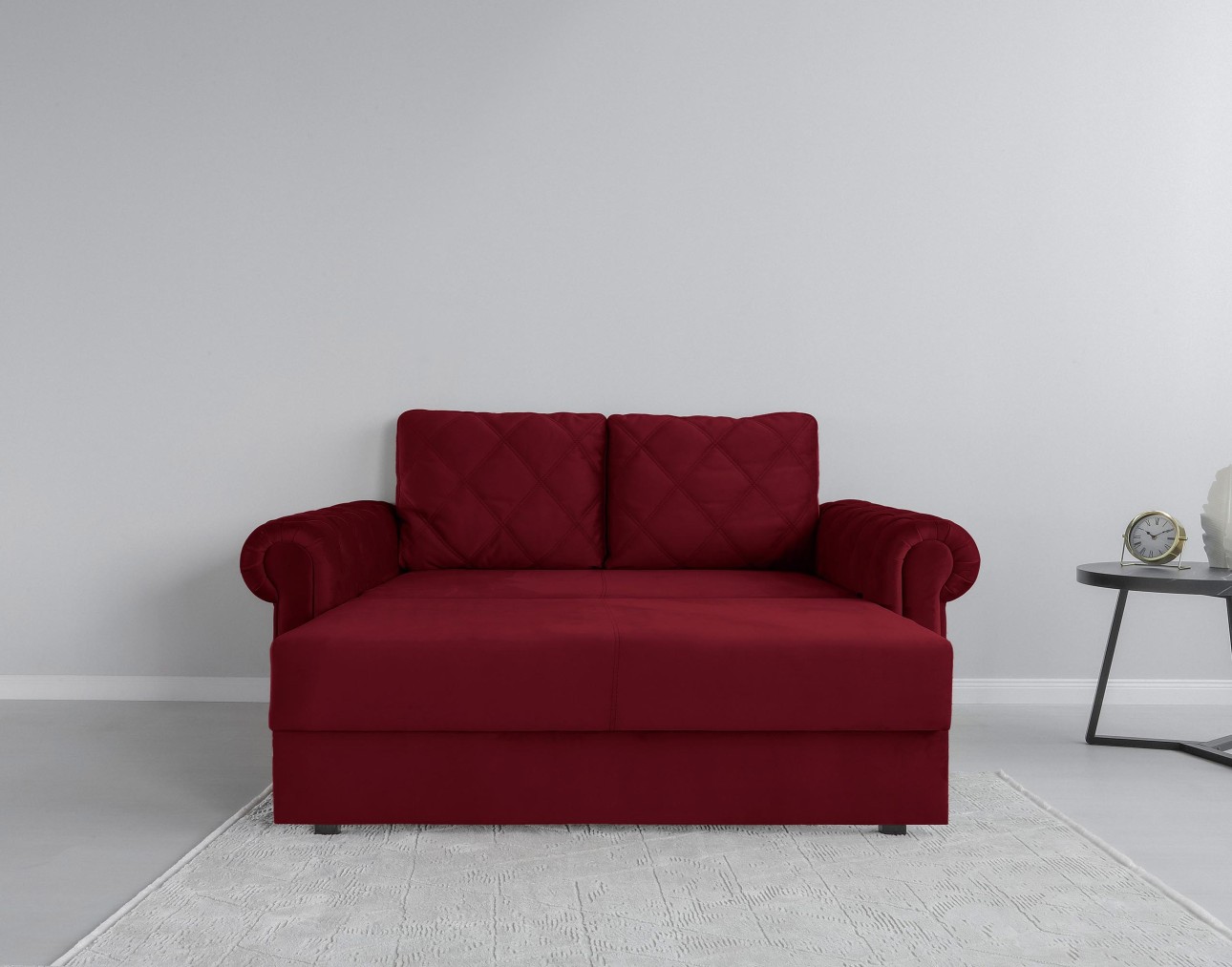 Диван LUXURY mini, с ящиком для хранения, 1850x1060x850, спальное место 1620x1300.