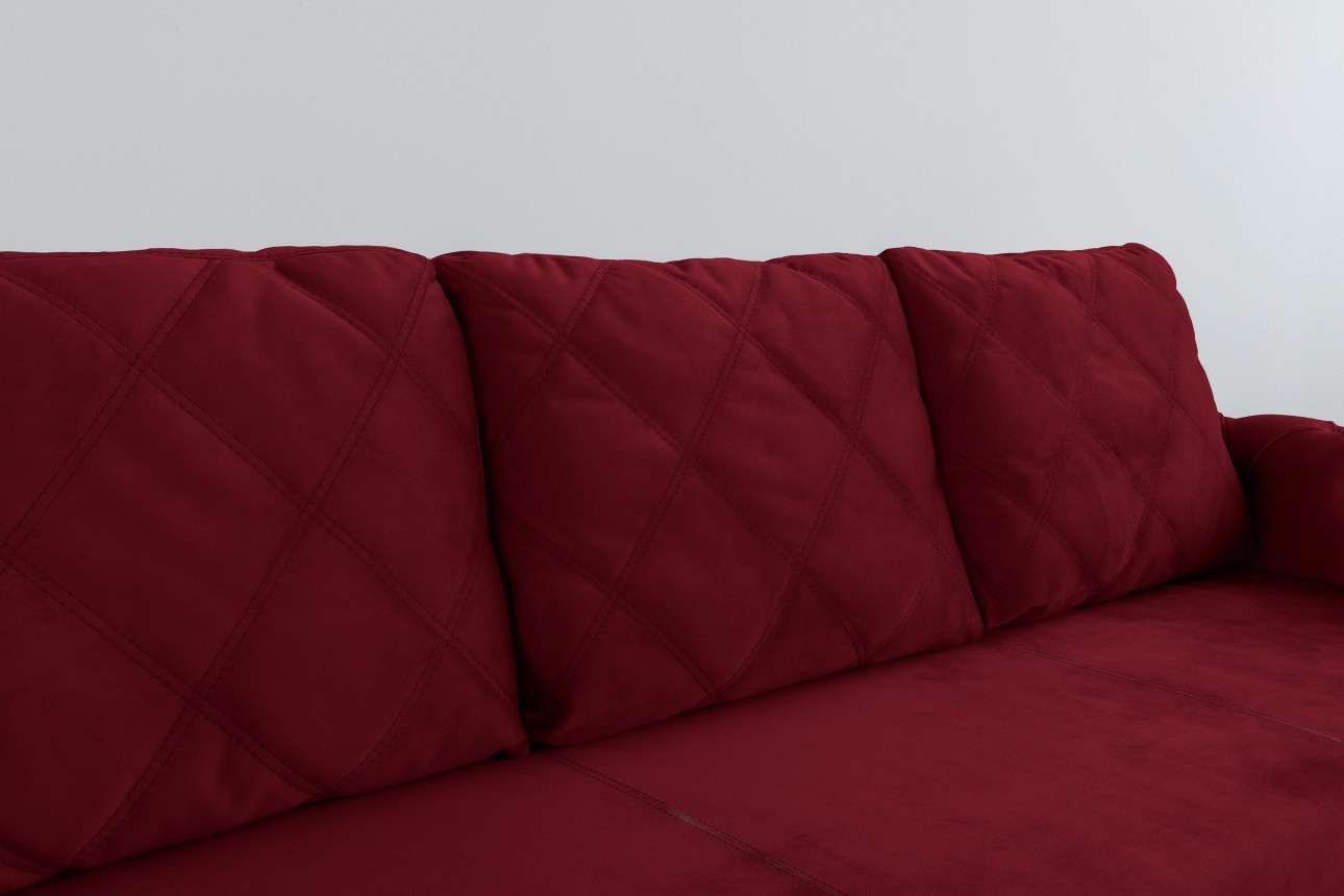 Раскладной Диван LUXURY, с ящиком для хранения, 2450x1060x850, спальное место 1960x1600.