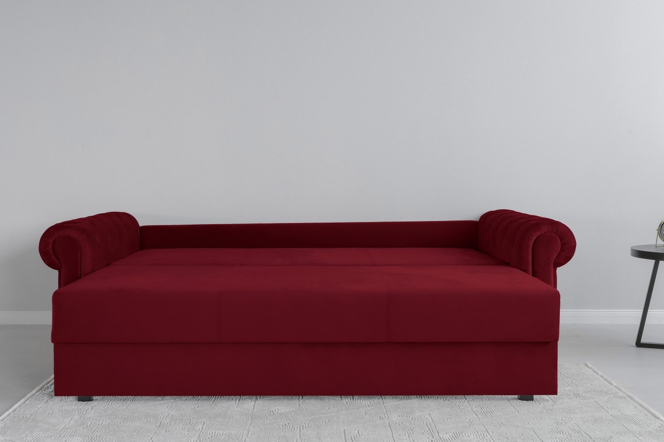 Раскладной Диван LUXURY, с ящиком для хранения, 2450x1060x850, спальное место 1960x1600.