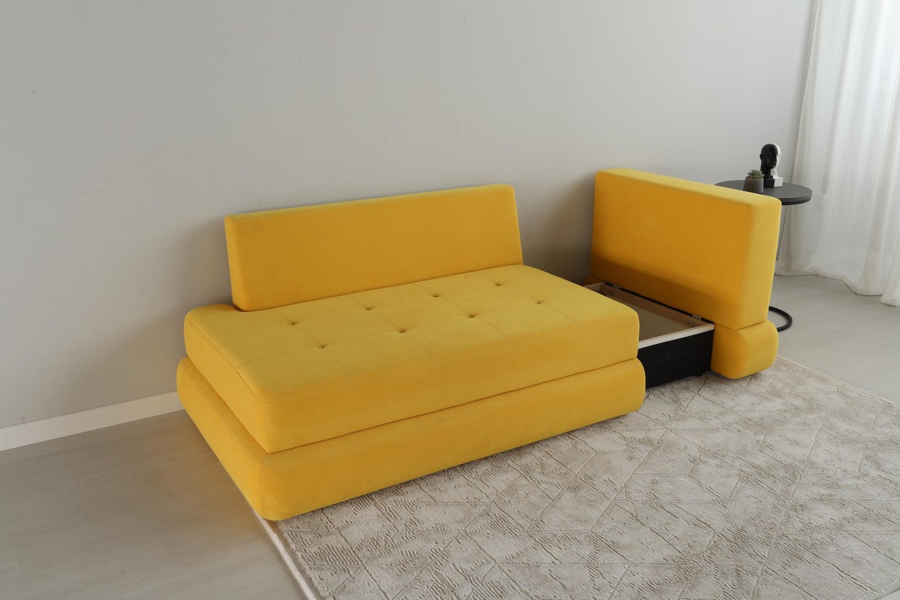 Canapea extensibilă YOUNG (dreapta), 1720x1000x750 mm, spațiu de dormit 2200x730.