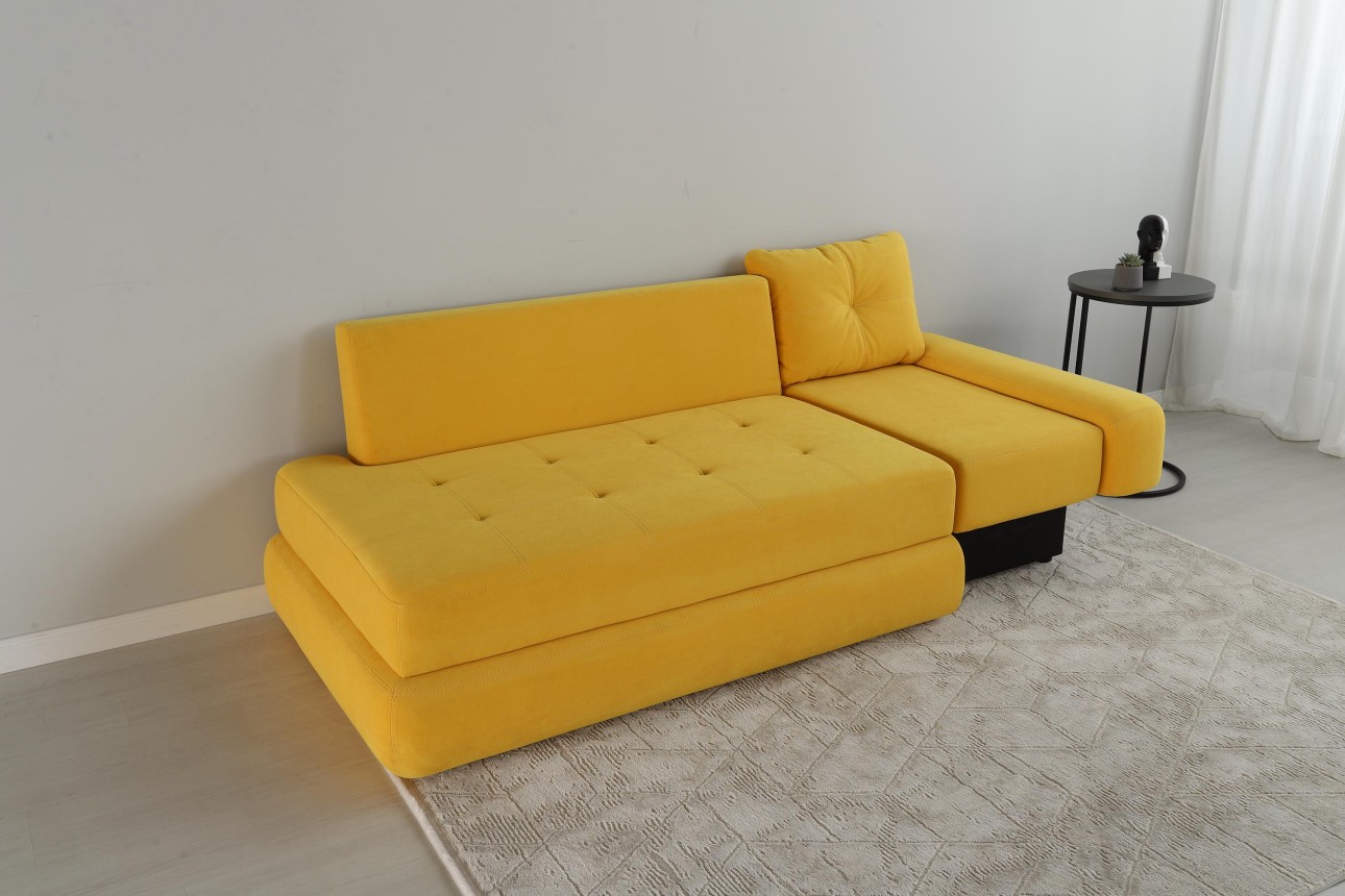 Canapea extensibilă YOUNG (dreapta), 1720x1000x750 mm, spațiu de dormit 2200x730.