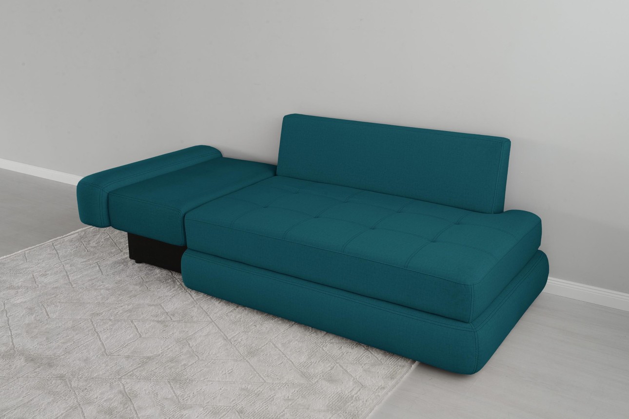 Canapea extensibilă YOUNG (stânga), 1720x1000x750 mm, spațiu de dormit 2200x730.
