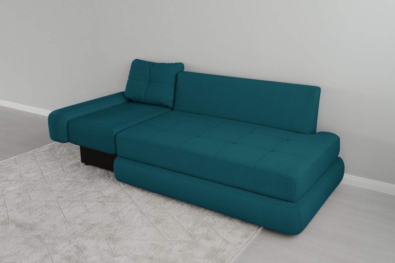 Canapea extensibilă YOUNG (stânga), 1720x1000x750 mm, spațiu de dormit 2200x730.