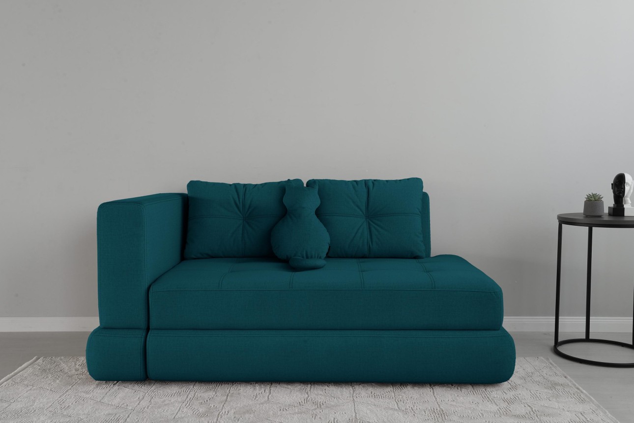 Canapea extensibilă YOUNG (stânga), 1720x1000x750 mm, spațiu de dormit 2200x730.