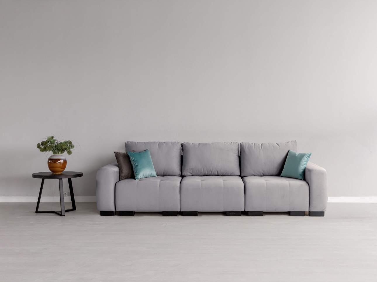 Canapea modulară KING 3 (700), cu lada depozitare, 2650x1170x720 mm, spațiu de dormit 2100x1600 mm.