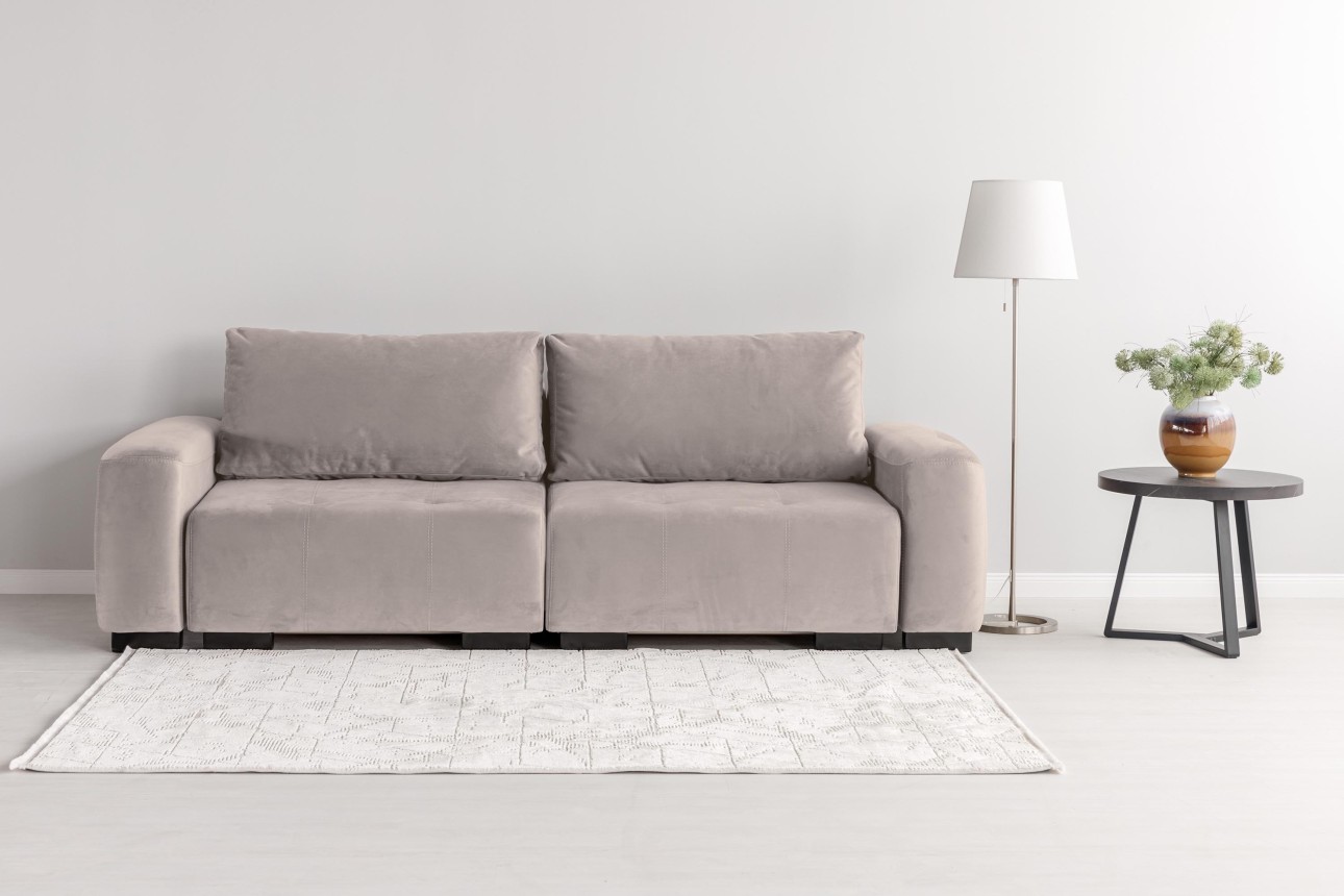 Canapea modulară KING 2, cu lada depozitare, 2600x1210x720 mm, spațiu de dormit 2000х1600 mm.