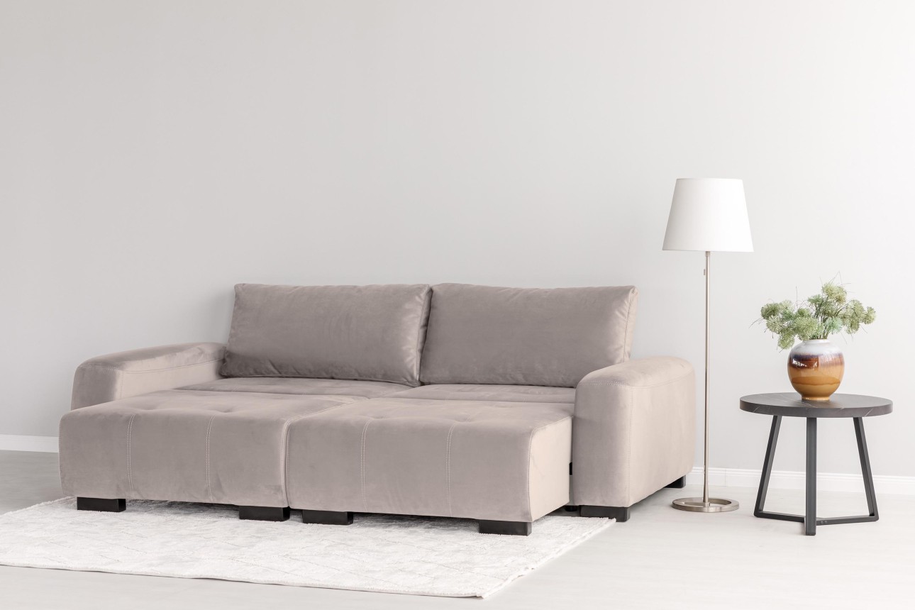 Canapea modulară KING 2, cu lada depozitare, 2600x1210x720 mm, spațiu de dormit 2000х1600 mm.
