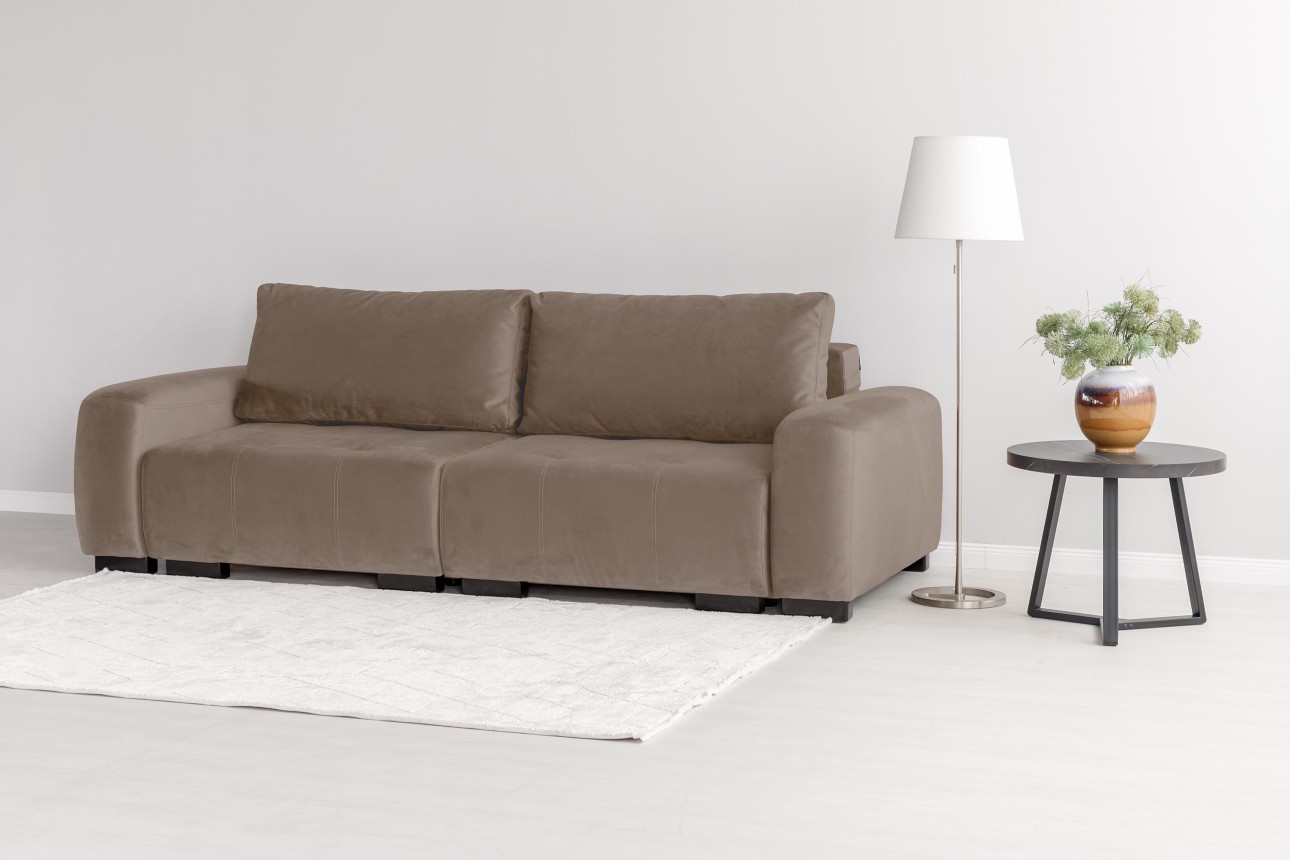 Canapea modulară KING 2, cu lada depozitare, 2600x1210x720 mm, spațiu de dormit 2000х1600 mm.
