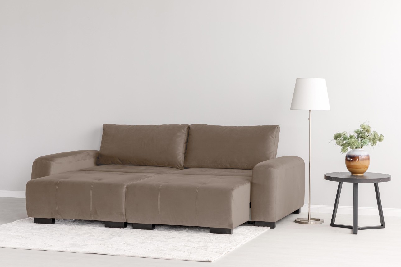 Canapea modulară KING 2, cu lada depozitare, 2600x1210x720 mm, spațiu de dormit 2000х1600 mm.