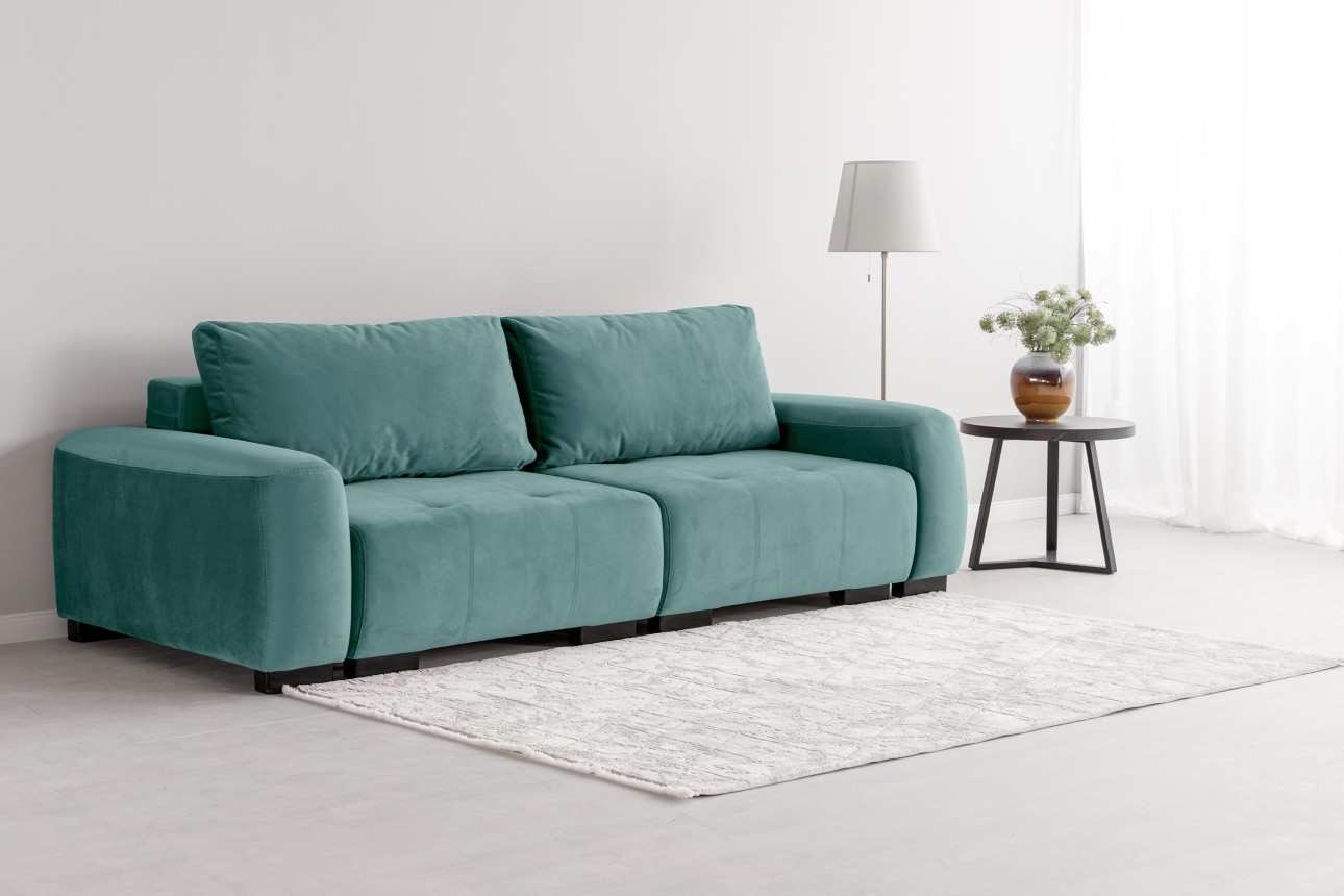 Canapea modulară KING 2, cu lada depozitare, 2600x1210x720 mm, spațiu de dormit 2000х1600 mm.