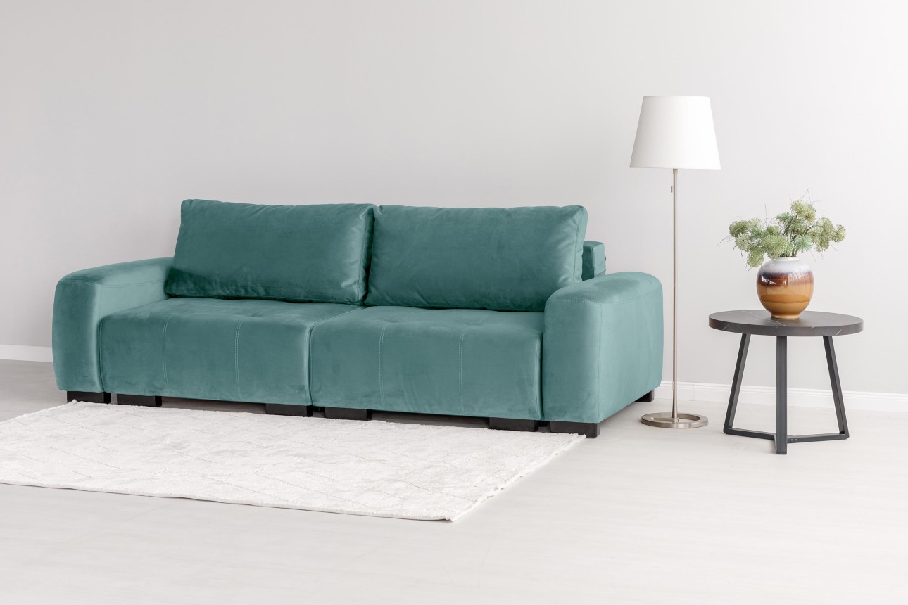 Canapea modulară KING 2, cu lada depozitare, 2600x1210x720 mm, spațiu de dormit 2000х1600 mm.