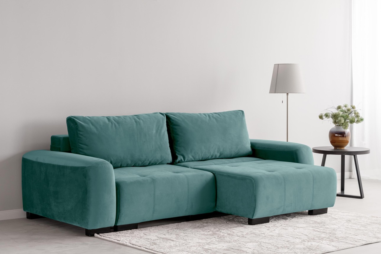 Canapea modulară KING 2, cu lada depozitare, 2600x1210x720 mm, spațiu de dormit 2000х1600 mm.